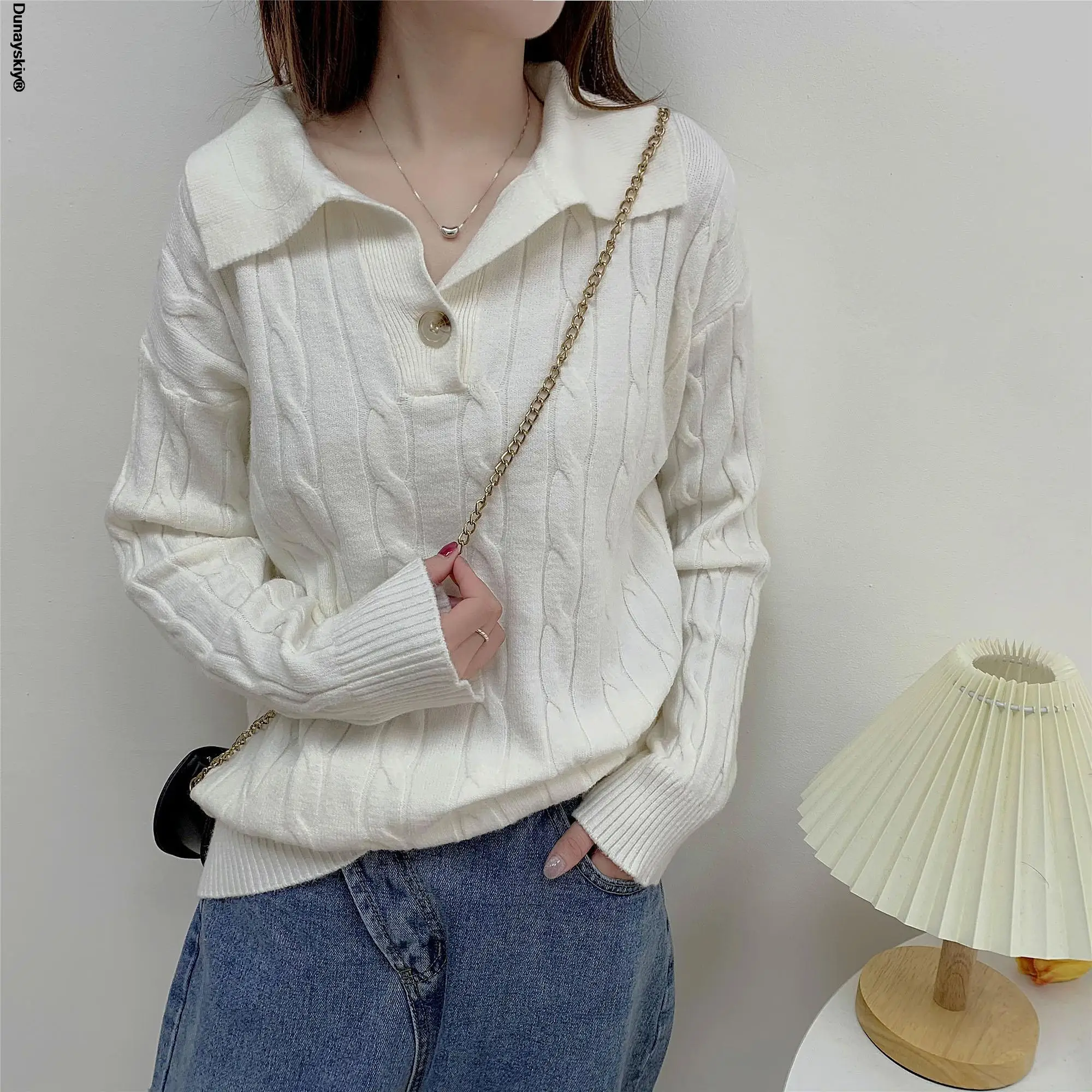Women's Loose 2021 Pullover Sweater Green New Autumn Winter Korea Fashion Knitted Long Sleeve Outware Woman Sweaters Knitwear
Women's Loose 2021 Pullover Sweater Green New Autumn Winter Korea Fashion Knitted Long Sleeve Outware Woman Sweaters Knitwear