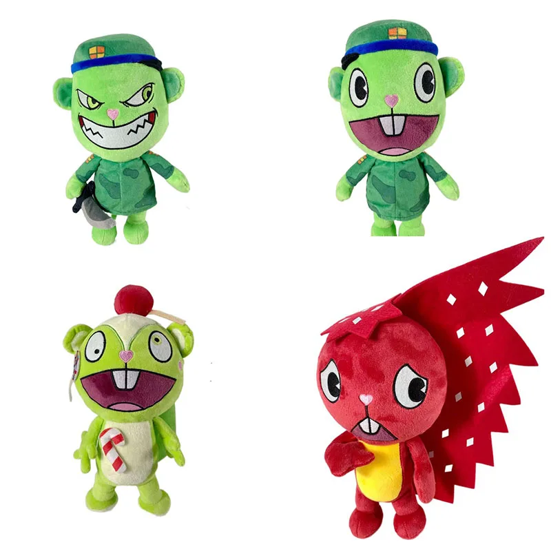 Anime Happy Tree Friends Cosplay Plush Toys HTF Flippy Fliqpy Bear Figure Doll Filling Soft Pillow 28cm Christmas Gift
Anime Happy Tree Friends Cosplay Plush Toys HTF Flippy Fliqpy Bear Figure Doll Filling Soft Pillow 28cm Christmas Gift
