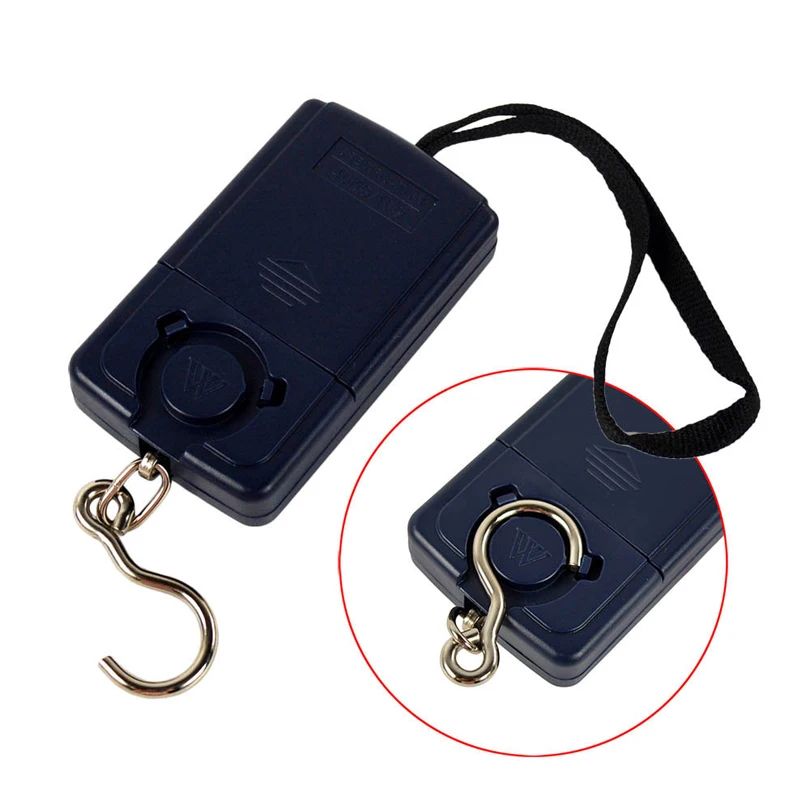 40Kg 10g Digital Scale Electronic Hanging Hook High Accuracy Pocket For Fishing Luggage Travel Kitchen Weight Libra | Инструменты