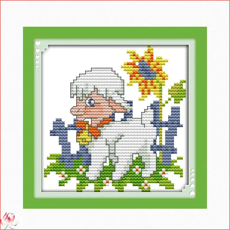 Cute Little Goat Cross Stitch Kit 14CT 11CT Canvas Printed Fabric Embroidery Kit DIY needlework Sewing Set Home Deco Painting
Cute Little Goat Cross Stitch Kit 14CT 11CT Canvas Printed Fabric Embroidery Kit DIY needlework Sewing Set Home Deco Painting