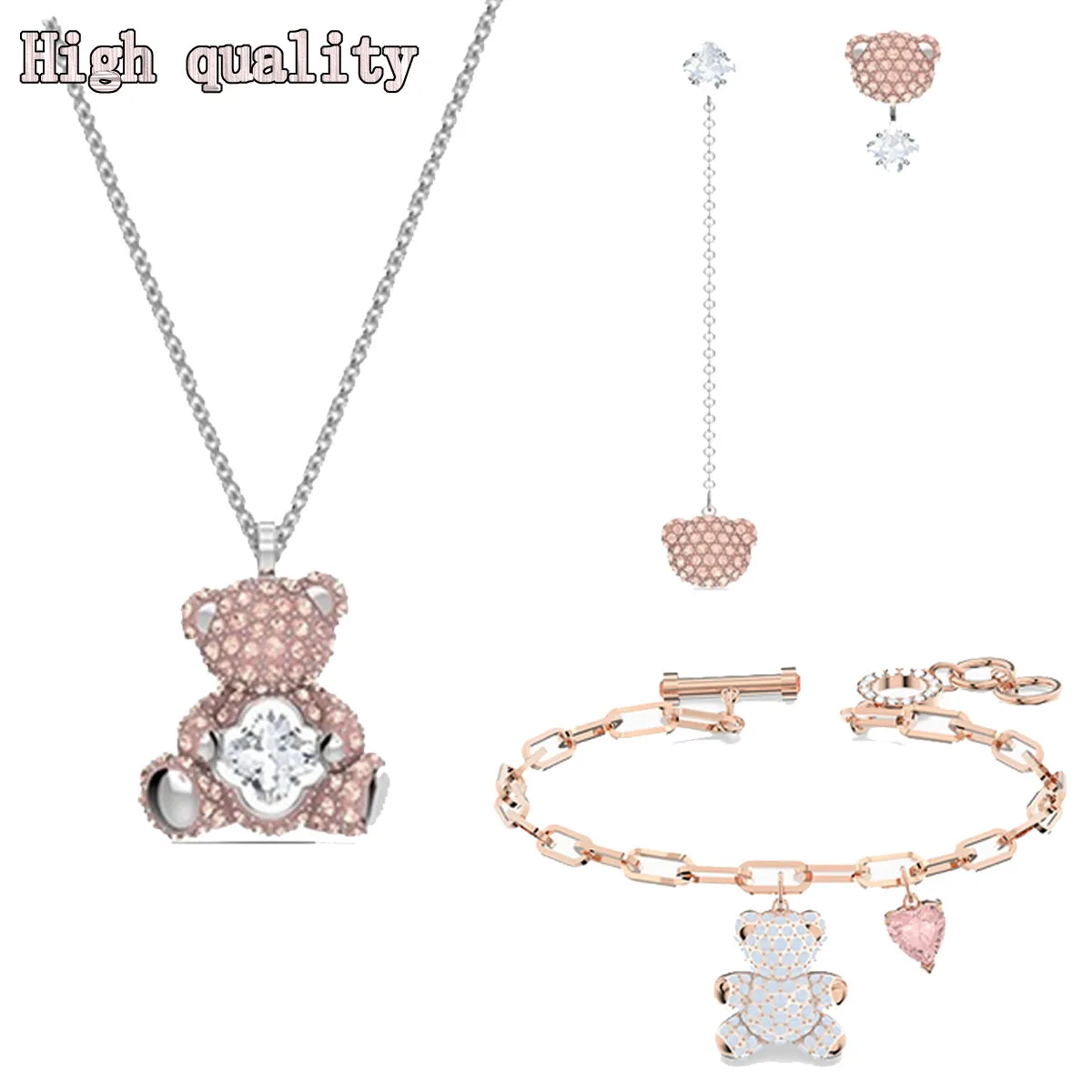 2021 High Quality Fashion Jewelry SWA CHINESE ZODIAC .TEDDY Exquisite Bull Shape. Bear Pattern Female Luxury Gift For Women
2021 High Quality Fashion Jewelry SWA CHINESE ZODIAC .TEDDY Exquisite Bull Shape. Bear Pattern Female Luxury Gift For Women
