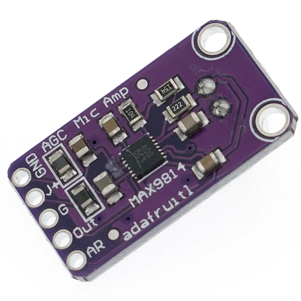 MAX9814 High Performance Microphone AGC Amplifier Module Automatic Control Programmable Low Release Ratio
MAX9814 High Performance Microphone AGC Amplifier Module Automatic Control Programmable Low Release Ratio