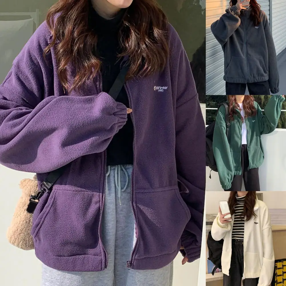 Sweatshirts Women Jackets Fleece Zip-up Oversize Woman Hoodies Sweatshirt Streetwear Trendy Kpop Turn-down Collar Jacket Coat
Sweatshirts Women Jackets Fleece Zip-up Oversize Woman Hoodies Sweatshirt Streetwear Trendy Kpop Turn-down Collar Jacket Coat