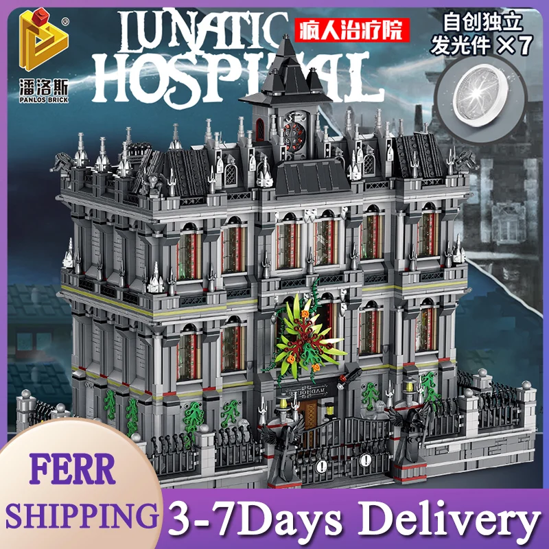 PANLOS 613002 MOC Series The Mental Hospital DIY Assembly Model Building Blocks 7537pcs Bricks Toys For Children Gift 
PANLOS 613002 MOC Series The Mental Hospital DIY Assembly Model Building Blocks 7537pcs Bricks Toys For Children Gift