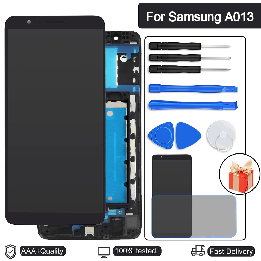 AAA +++ Оригинальный Для Samsung galaxy A01core LCD SM-A013G A013F A013G A013M/DS ЖК-дисплей сенсорный экран
