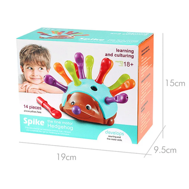 Children Insert Hedgehog Puzzle Toy Montessori Building Model Kit Concentration Training Hand-eye Coordination Educational Kids
Children Insert Hedgehog Puzzle Toy Montessori Building Model Kit Concentration Training Hand-eye Coordination Educational Kids