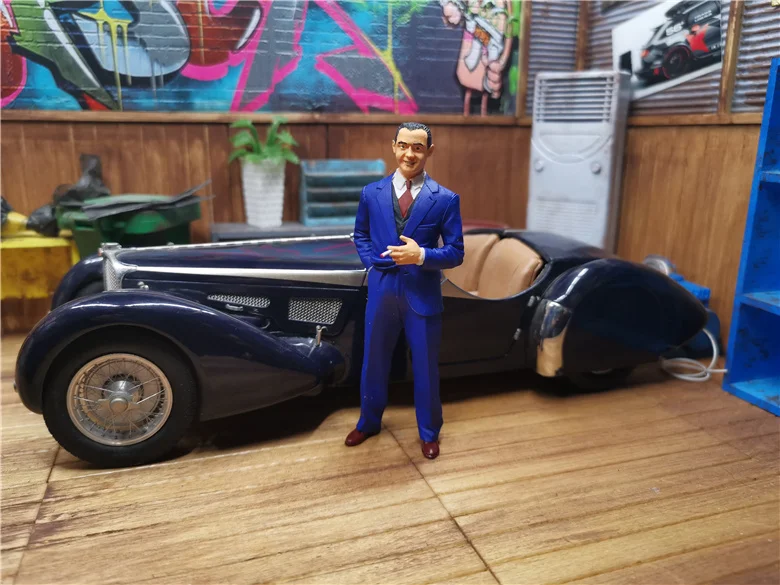 1/18 scale resin die-cast doll model Bugatti child figure CMC EXOTO car model scene arrangement decoration high-end collection
1/18 scale resin die-cast doll model Bugatti child figure CMC EXOTO car model scene arrangement decoration high-end collection