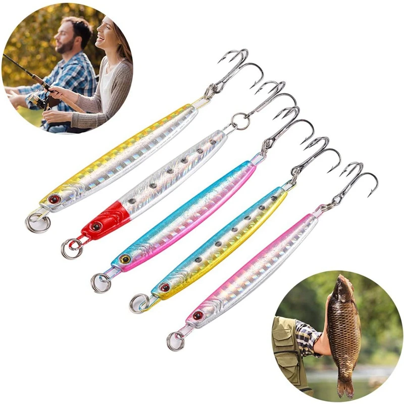 5Pcs Hard Metal Fishing Lures Bait Fishing Spoons Sinking Metal Spoons Sequins Bait Metal Bass Hard Spoon Bait Jig Lure
5Pcs Hard Metal Fishing Lures Bait Fishing Spoons Sinking Metal Spoons Sequins Bait Metal Bass Hard Spoon Bait Jig Lure