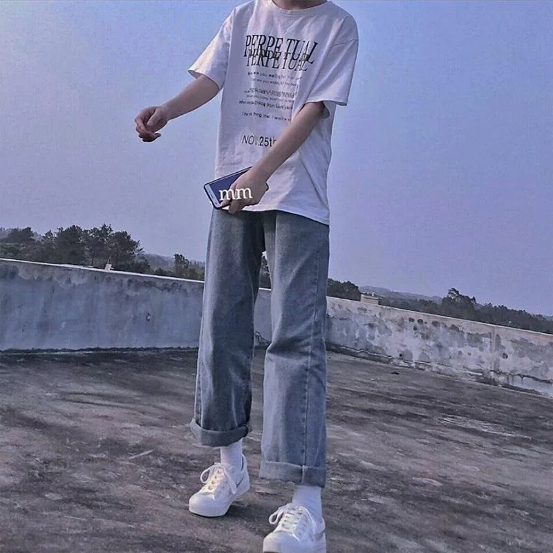 Blue Jeans Women 2021 Classic All-match High Waist Straight Denim Trousers Harajuku Loose Casual Drape Wide Leg Pants Female
Blue Jeans Women 2021 Classic All-match High Waist Straight Denim Trousers Harajuku Loose Casual Drape Wide Leg Pants Female