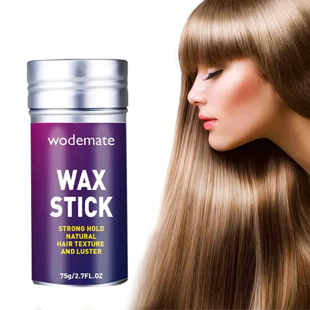 New Hair Styling Wax Stick Styling Dry Non-stick Natural Broken Non Greasy Styling Stick Styling Tool 75g
New Hair Styling Wax Stick Styling Dry Non-stick Natural Broken Non Greasy Styling Stick Styling Tool 75g