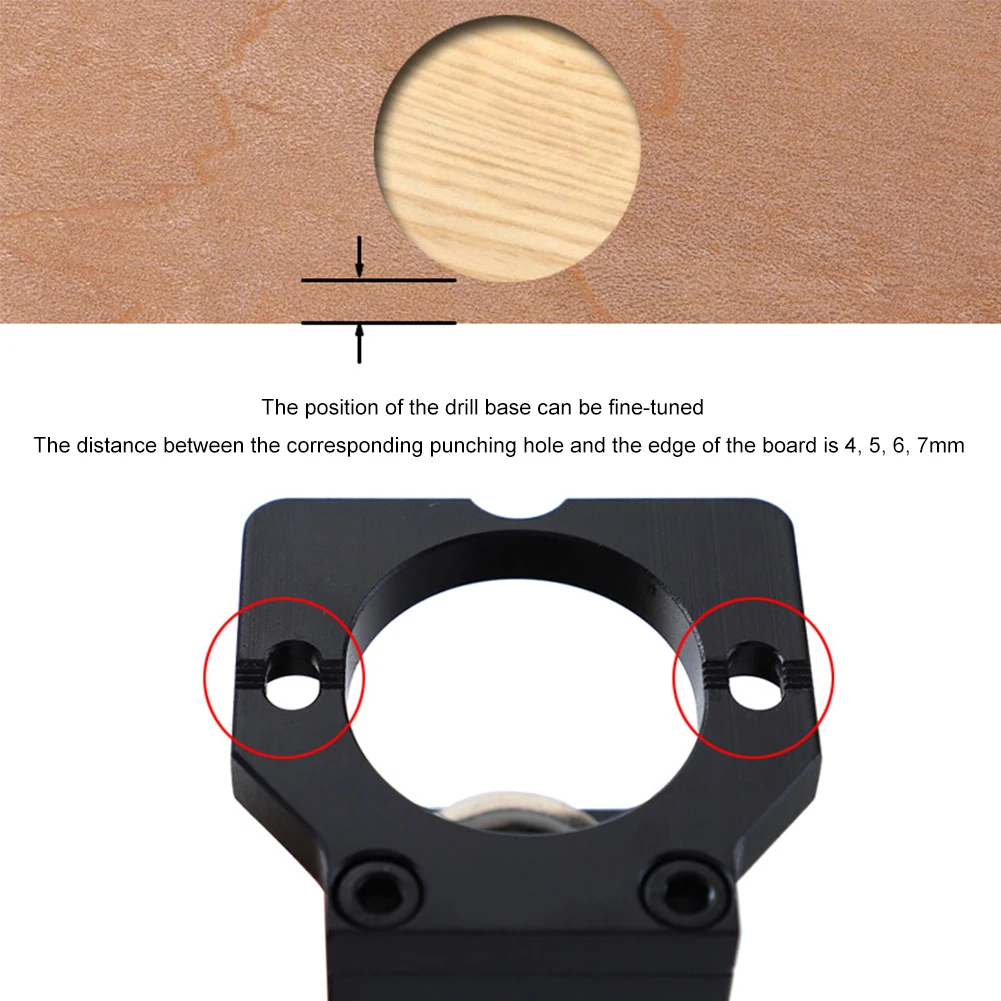 35 mm woodworking fixture door hinge hole opener wood punch drilling guide locator maximum plywood thickness: 32mm/1.26 inches
35 mm woodworking fixture door hinge hole opener wood punch drilling guide locator maximum plywood thickness: 32mm/1.26 inches