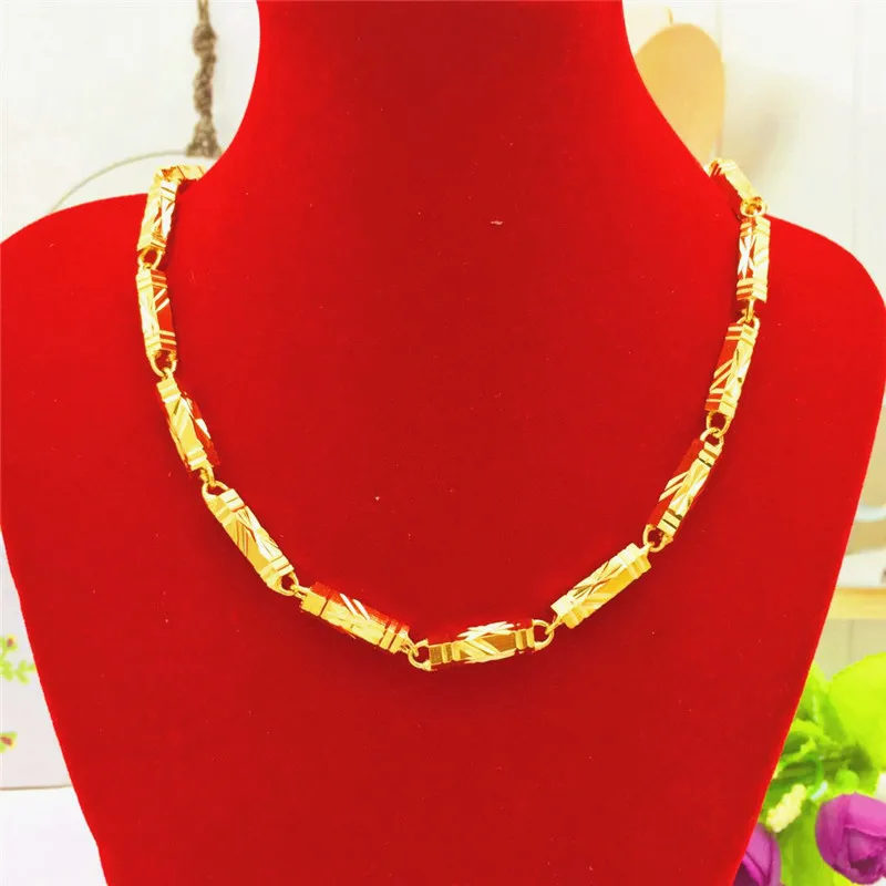 Luxury 14K Gold Necklace for Men Jewelry Thick Yellow Gold Geometric Men's Chain Necklace Sand Gold Jewelry Anniversary Gifts
Luxury 14K Gold Necklace for Men Jewelry Thick Yellow Gold Geometric Men's Chain Necklace Sand Gold Jewelry Anniversary Gifts
