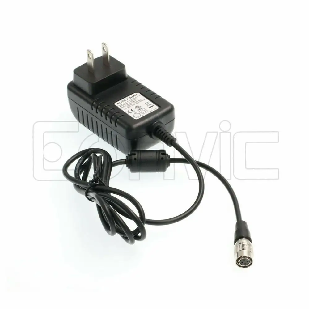 Hirose 4 контактный разъем AC DC Питание адаптер 12В 1.25A конвергентных дизайн NanoFlash