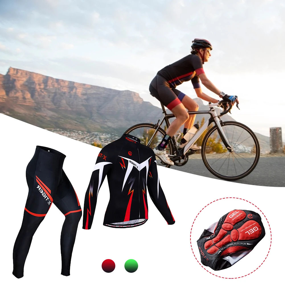 Cycling Jersey Set with Long Sleeves Breathable Quick-Dry MTB Road Bike Clothing Set
Cycling Jersey Set with Long Sleeves Breathable Quick-Dry MTB Road Bike Clothing Set