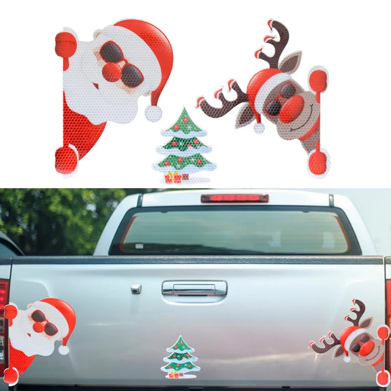 Car Sticker Magnetic Decal Refrigerator Magnets Santa Claus Moose Reflective Sticker Christmas Decoration Car Decor 
Car Sticker Magnetic Decal Refrigerator Magnets Santa Claus Moose Reflective Sticker Christmas Decoration Car Decor