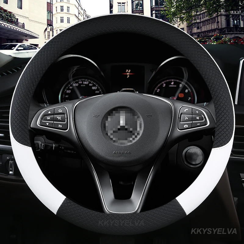 Кожа из микрофибры для Mercedes Ben AMG, 38 см, модели A C CLA E GLA GLC GLE S B CLS, аксессуары класса
Кожа из микрофибры для Mercedes Ben AMG, 38 см, модели A C CLA E GLA GLC GLE S B CLS, аксессуары класса