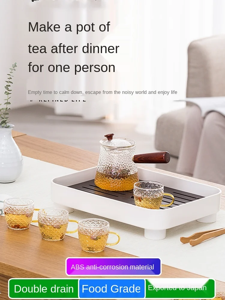 Household Tray Light Luxury Modern Draining Small Tea Set and Simple Simple Japanese and Nordic Style Tea Pitcher Living Room
Household Tray Light Luxury Modern Draining Small Tea Set and Simple Simple Japanese and Nordic Style Tea Pitcher Living Room