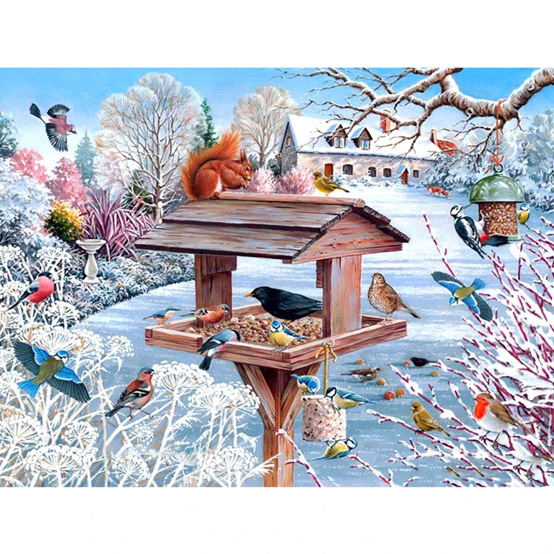 Full Square/Round Drill 5D DIY Diamond Painting "Squirrel Bird" 3D Rhinestone Embroidery Cross Stitch 5D Home Decor Gift
Full Square/Round Drill 5D DIY Diamond Painting "Squirrel Bird" 3D Rhinestone Embroidery Cross Stitch 5D Home Decor Gift