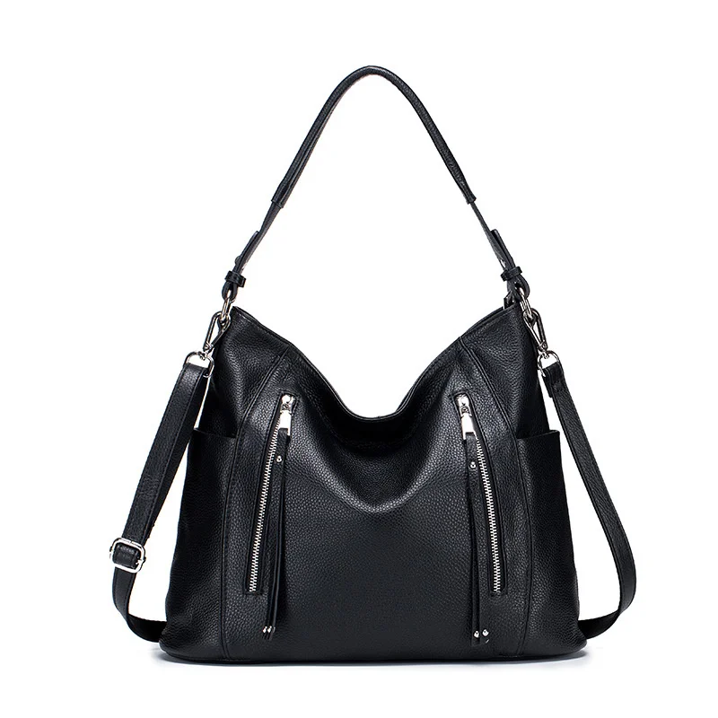 New top leather shoulder bag leisure Women's bag leather messenger bag soft leather tassel Commuter Bag
New top leather shoulder bag leisure Women's bag leather messenger bag soft leather tassel Commuter Bag