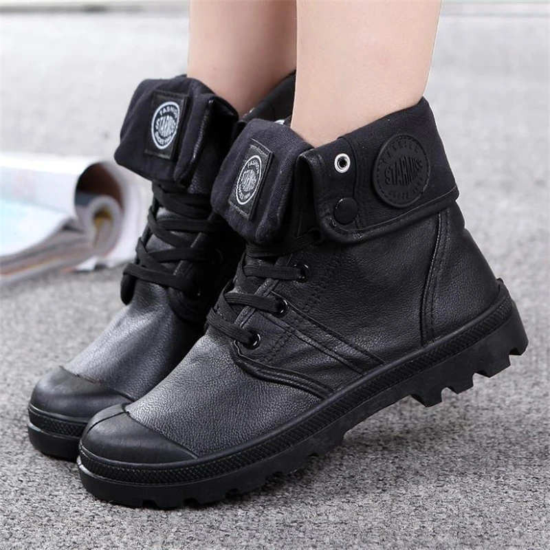 Autumn Fashion Women Combat Ankle Boots PU Leather Martins Boots Female Casual Shoes High Top Sneakers Platform Motorcycle Boots
Autumn Fashion Women Combat Ankle Boots PU Leather Martins Boots Female Casual Shoes High Top Sneakers Platform Motorcycle Boots