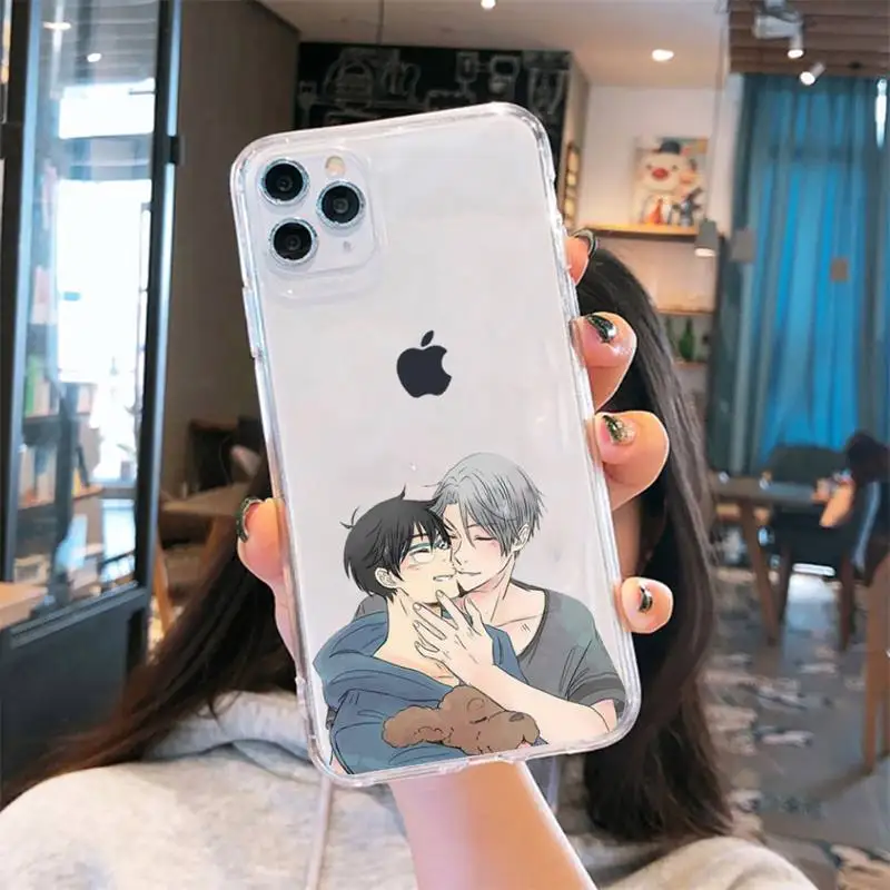 Hot Yuri on Ice anime Phone Case Transparent for iPhone 6 7 8 11 12 s mini pro X XS XR MAX Plus cover funda shell
Hot Yuri on Ice anime Phone Case Transparent for iPhone 6 7 8 11 12 s mini pro X XS XR MAX Plus cover funda shell