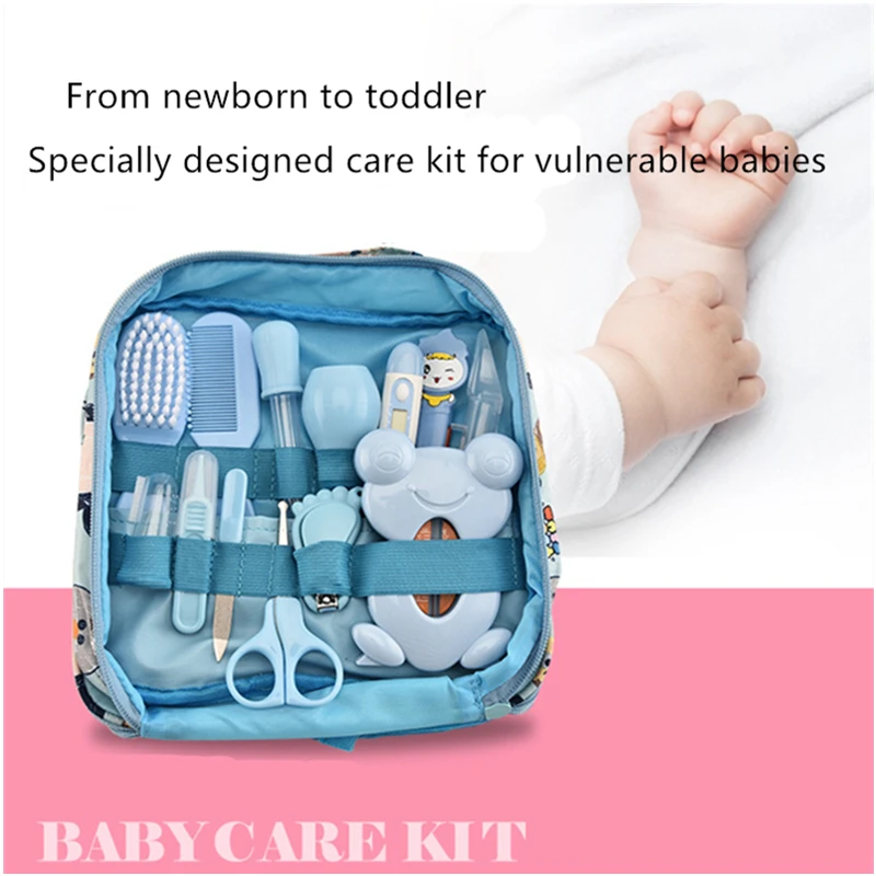 Baby Care Multifunction Set Baby Healthcare Thermometer Hygiene Grooming Brush Infant Kit Nail Trimmer Scissor Toiletries Set
Baby Care Multifunction Set Baby Healthcare Thermometer Hygiene Grooming Brush Infant Kit Nail Trimmer Scissor Toiletries Set