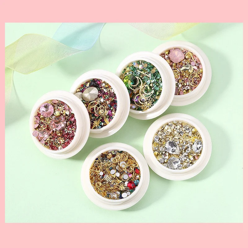1 Box Nails Rhinestones Nail Art Decorations with Gems Colorful Rhinestones Nail Shell For Nail Art Design EF
1 Box Nails Rhinestones Nail Art Decorations with Gems Colorful Rhinestones Nail Shell For Nail Art Design EF