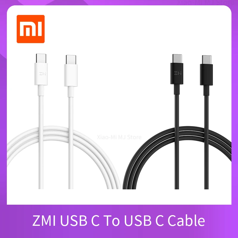 Оригинальный кабель ZMI USB C к для Apple Macbook Pro Samsung Xiaomi Notebook Air Type-c зарядное устройство