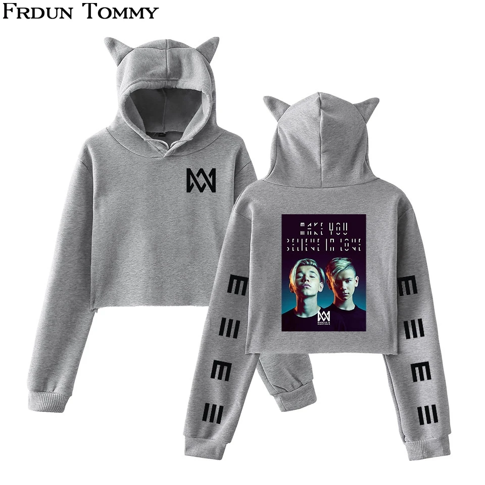 Frdun new Marcus & Martinus Cat Ear Women Sexy Sweatshirt Print Hoodies Long Sleeve Fashion Harajuku Casual Clothes
Frdun new Marcus & Martinus Cat Ear Women Sexy Sweatshirt Print Hoodies Long Sleeve Fashion Harajuku Casual Clothes