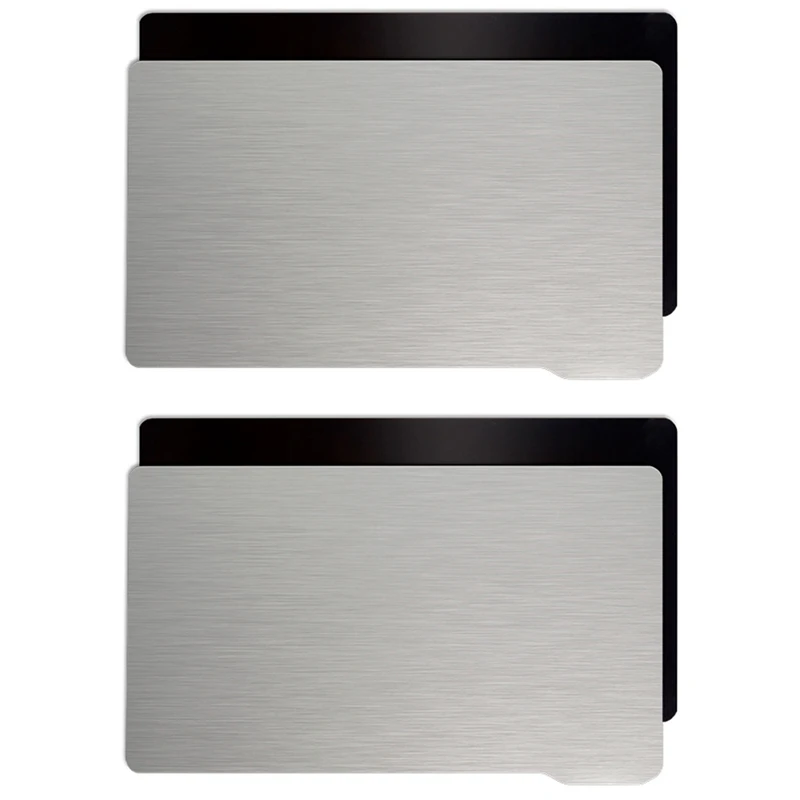 3D Printer Platform Steel Plate 2 Pack - Upgraded Magnetic 3D Printer Build Surface Flex Bed for Elegoo Mars/Mars Pro
3D Printer Platform Steel Plate 2 Pack - Upgraded Magnetic 3D Printer Build Surface Flex Bed for Elegoo Mars/Mars Pro