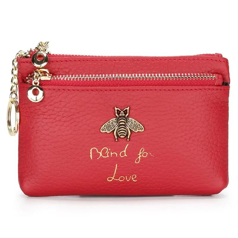 BLIND GO LOVE Genuine Leather Women Key Pouch Organizer Coin Purse Cowhide Keychain Holder Zipper Car Romote Pocket ID Card Bag 
BLIND GO LOVE Genuine Leather Women Key Pouch Organizer Coin Purse Cowhide Keychain Holder Zipper Car Romote Pocket ID Card Bag