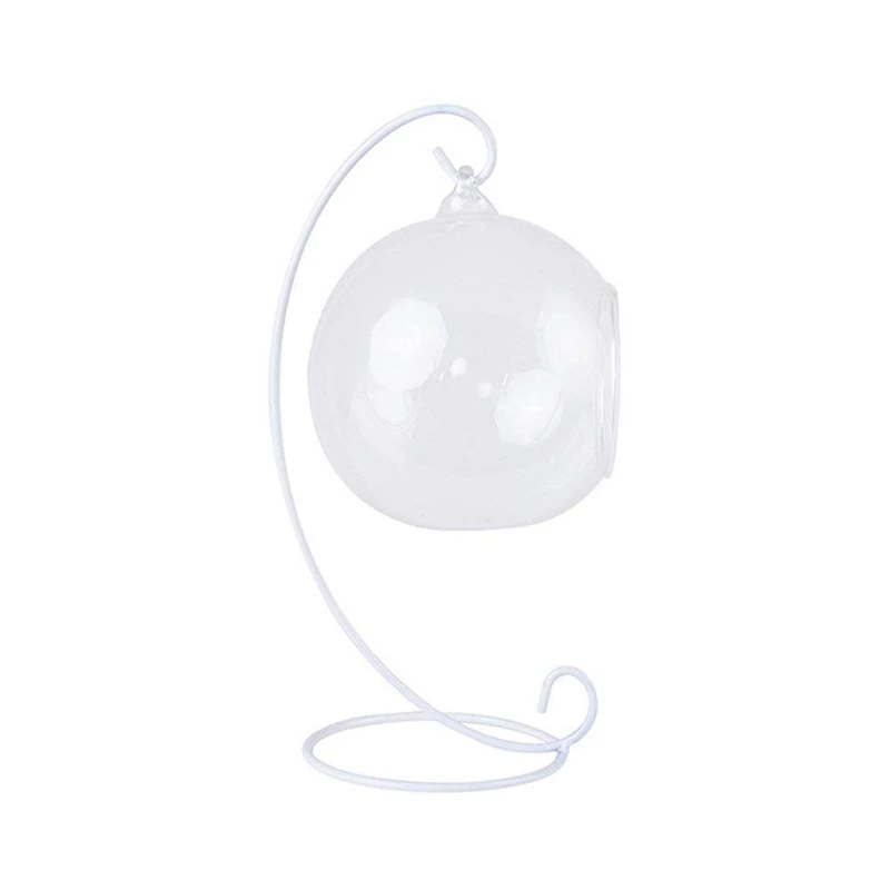 12 Pcs Ornament Display Stand Iron Hanging Rack Holder for Glass Globe Air Plant Terrarium Witch Ball Christmas | Дом и сад