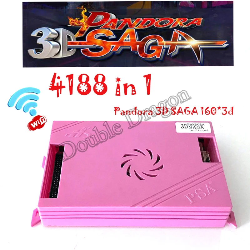 4188 in 1 Arcade Game Board Pandora 3D SAGA Motherboard 160*3d Game Home Version Support Online Download Games VGA HDMI output
4188 in 1 Arcade Game Board Pandora 3D SAGA Motherboard 160*3d Game Home Version Support Online Download Games VGA HDMI output