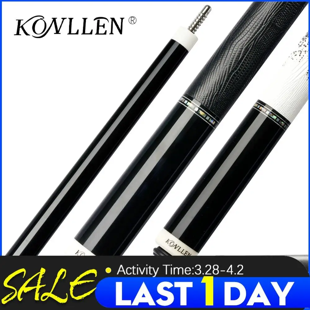 KONLLEN Carbon Cue Carbon Fiber Shaft Carbon 12.5mm 3/8*8 Radial Pin Joint Abalone Shell Inlay Butt Pool Cue Stick Billiards Kit
KONLLEN Carbon Cue Carbon Fiber Shaft Carbon 12.5mm 3/8*8 Radial Pin Joint Abalone Shell Inlay Butt Pool Cue Stick Billiards Kit