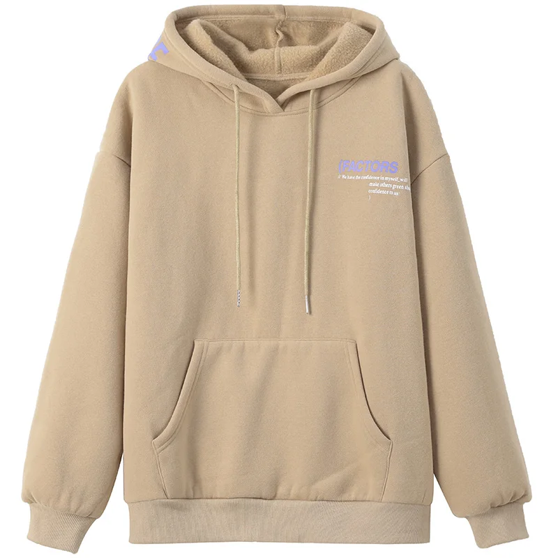 Hoodies Women Pockets Cartoon Trendy Cute Female Loose plus Size Velvet Womens Long Sleeve All-match Female Thick Coat
Hoodies Women Pockets Cartoon Trendy Cute Female Loose plus Size Velvet Womens Long Sleeve All-match Female Thick Coat