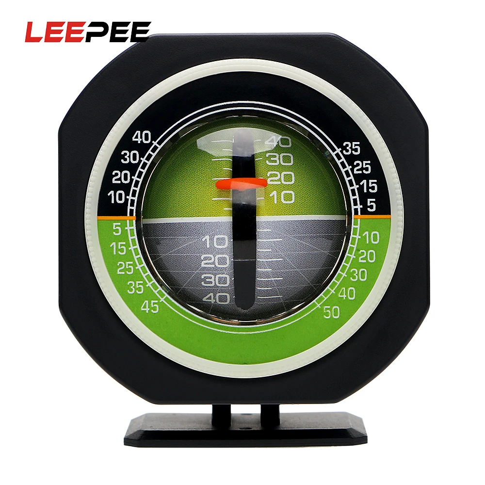 LEEPEE High-precision Car Vehicle Declinometer Compass Built-in LED Inclinometer Gradient Auto Slope Meter Level Angle
LEEPEE High-precision Car Vehicle Declinometer Compass Built-in LED Inclinometer Gradient Auto Slope Meter Level Angle