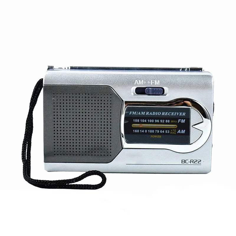 Portable Radio Telescopic Antenna Speaker Mini Outdoor Dual Band AM FM Music Player Stereo | Электроника