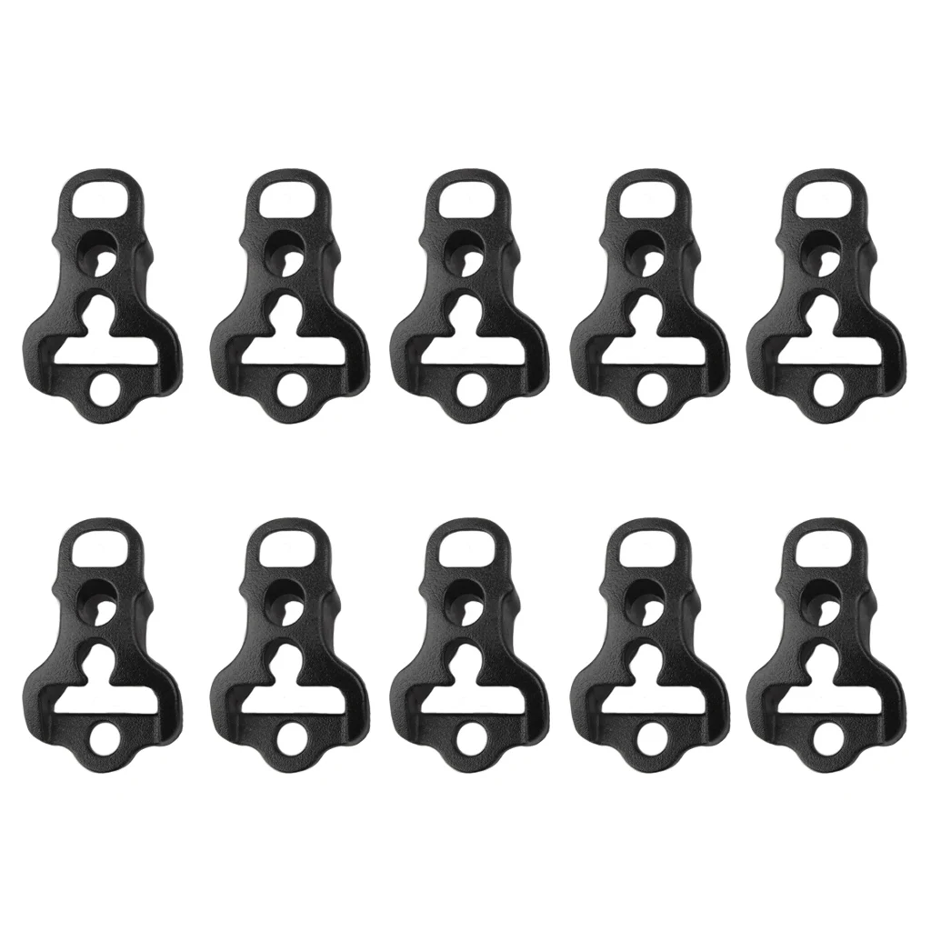 New Outdoor 10pcs Black Plastic Camping Awning Tent Guyline Runners Cord Rope Tensioner Climbing Equiptment Hiking Accessories
New Outdoor 10pcs Black Plastic Camping Awning Tent Guyline Runners Cord Rope Tensioner Climbing Equiptment Hiking Accessories