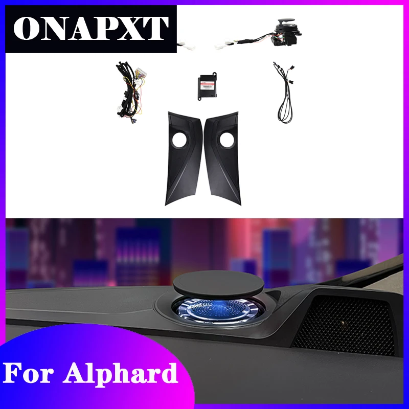 For Toyota Alphard 2018-2020 Decorative Interior Ambient Light Rotating Luminous Treble Midrange Speaker Lamp Lift Tweeter
For Toyota Alphard 2018-2020 Decorative Interior Ambient Light Rotating Luminous Treble Midrange Speaker Lamp Lift Tweeter
