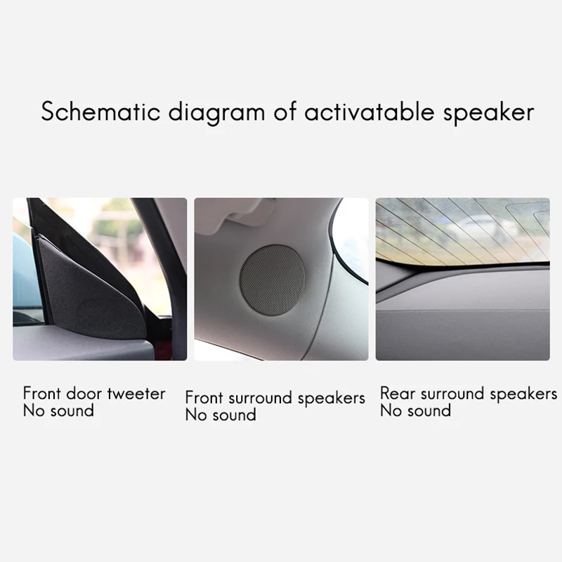 Suitable for Tesla Model 3 Audio Activation Sound Upgrade Horn Modification Line Unlock Line 8 Liter 14 Bass
Suitable for Tesla Model 3 Audio Activation Sound Upgrade Horn Modification Line Unlock Line 8 Liter 14 Bass