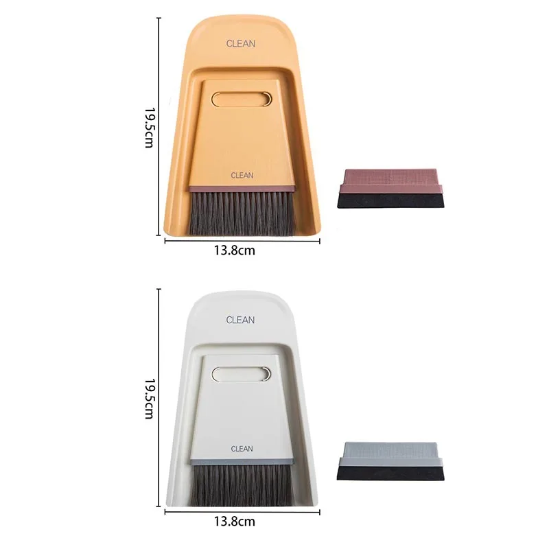 Mini Broom Soft Desktop Sweep Dustpans Set Bristle Cleaning Brush Sofa Seat Gap Computer Keyboard Brooms Household Cleaning Tool
Mini Broom Soft Desktop Sweep Dustpans Set Bristle Cleaning Brush Sofa Seat Gap Computer Keyboard Brooms Household Cleaning Tool
