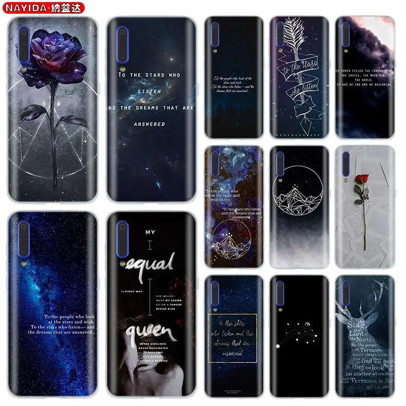Чехол для телефона Xiaomi 10 8 a2 a3 lite Mi 9 9se 6x 5x cc9 Note10 Pro A Court of Mist and Fury Sarah J Maas|Бамперы| |