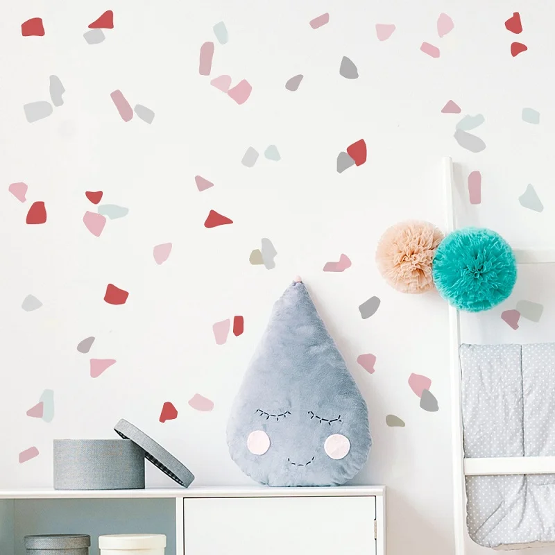 DIY Creative Colorful Stones Wall Sticker Nordic Concise Style Vinyl Kids Living Room Bedroom Mural Decal Fridge Decoration
DIY Creative Colorful Stones Wall Sticker Nordic Concise Style Vinyl Kids Living Room Bedroom Mural Decal Fridge Decoration