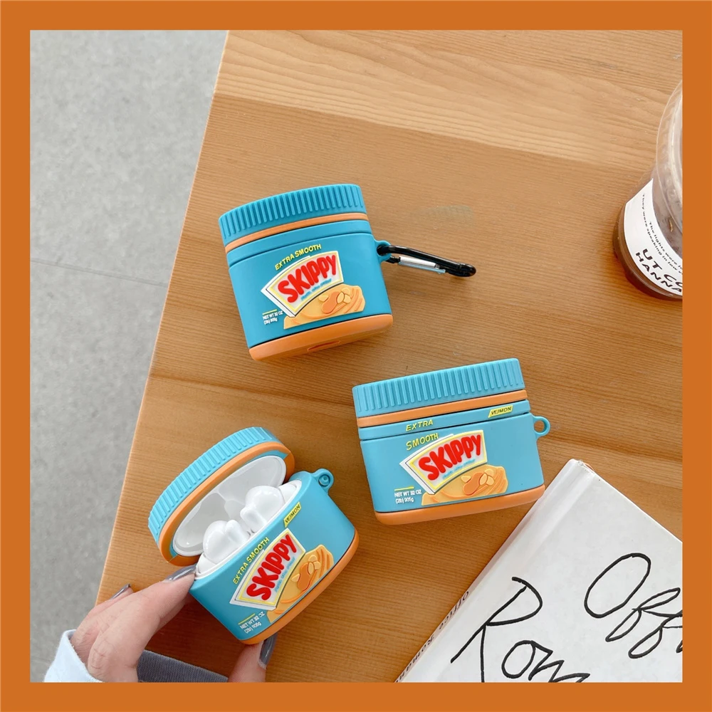 Hot 3D Delicious Peanut Butter Earphone case For HUAWEI FreeBuds 4i pro 3 wireless Headset Cases protect cover For Free buds box
Hot 3D Delicious Peanut Butter Earphone case For HUAWEI FreeBuds 4i pro 3 wireless Headset Cases protect cover For Free buds box