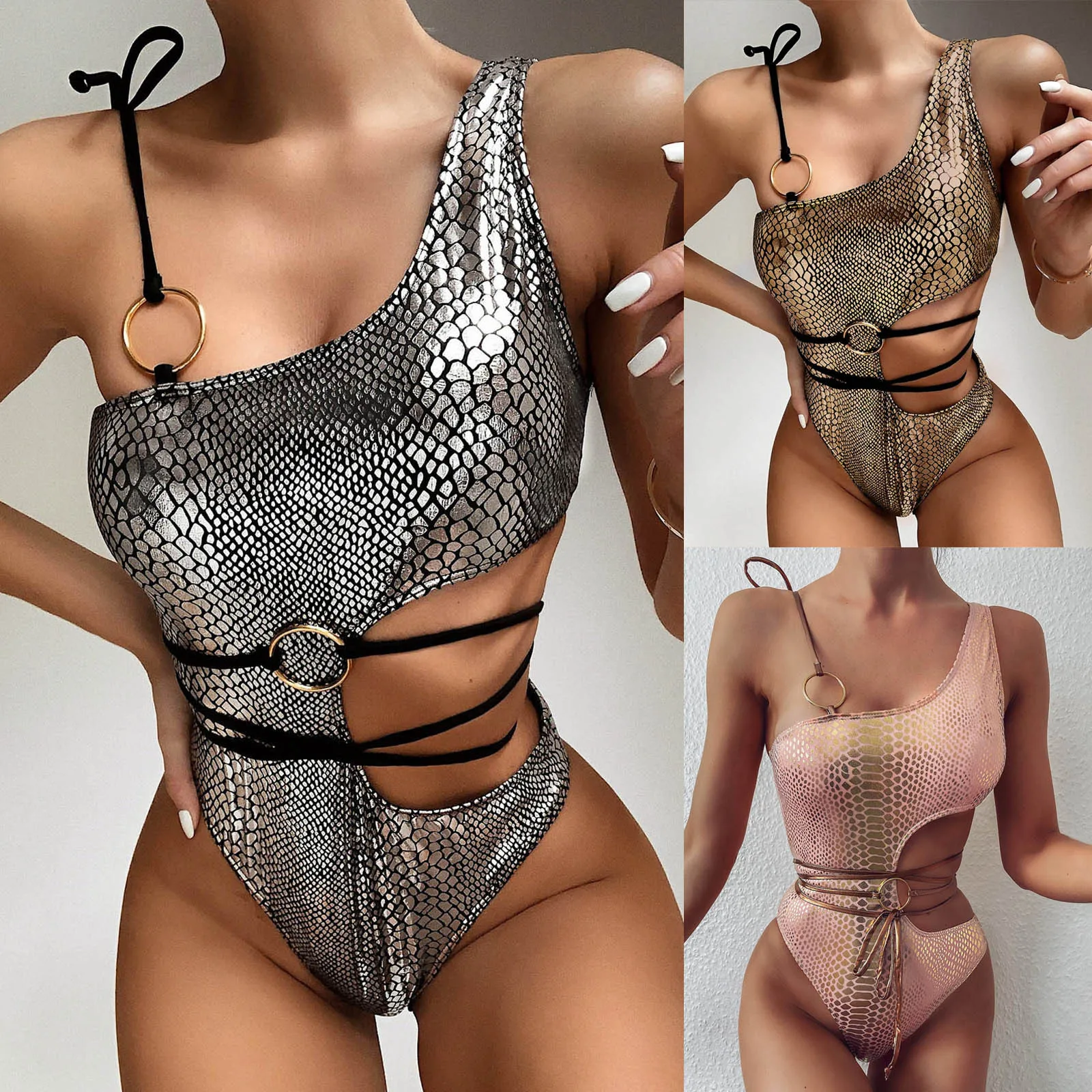 Women Bandage Printing One-Piece Bikini Push-Up Pad Swimwear Swimsuit Beachwear Cross Bandage Beachwear Bikini 2021 Women Swimwe
Women Bandage Printing One-Piece Bikini Push-Up Pad Swimwear Swimsuit Beachwear Cross Bandage Beachwear Bikini 2021 Women Swimwe