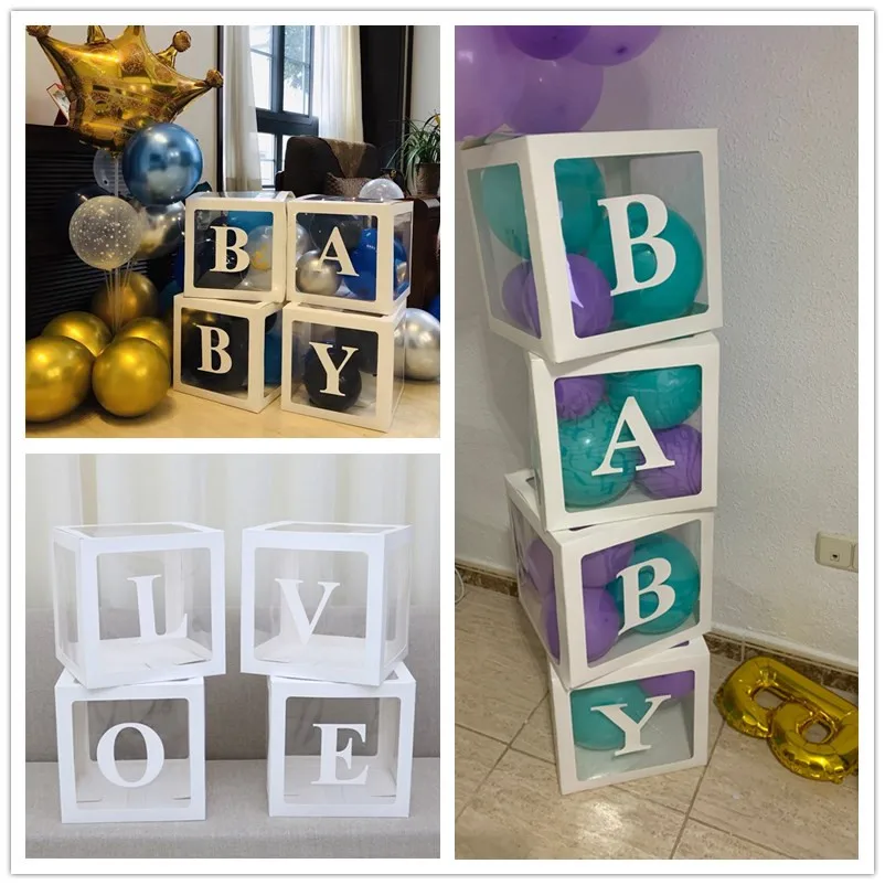 Transparent Name Age Box Wedding Birthday Party Decoration Baby Shower Boy Girl Kids 1st Birthday Gifts Box BabyShower Supplies
Transparent Name Age Box Wedding Birthday Party Decoration Baby Shower Boy Girl Kids 1st Birthday Gifts Box BabyShower Supplies