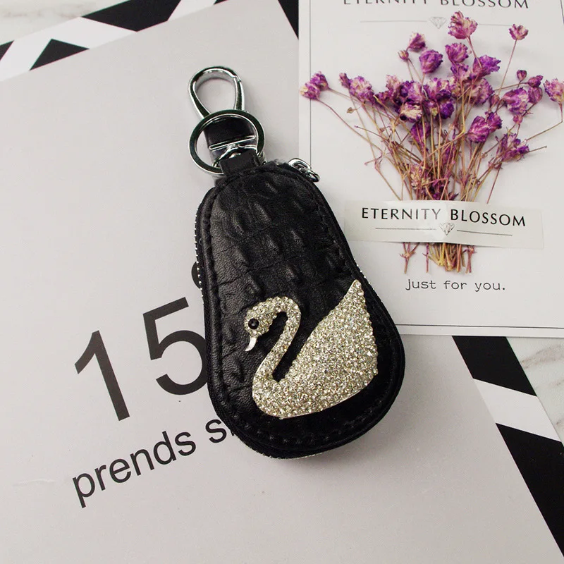 Universal Car Accessories Key Chain with Diamond Swan Pattern for Girl Women Bmw E46 Audi A3 Leather Car Flip Folding Key Case
Universal Car Accessories Key Chain with Diamond Swan Pattern for Girl Women Bmw E46 Audi A3 Leather Car Flip Folding Key Case