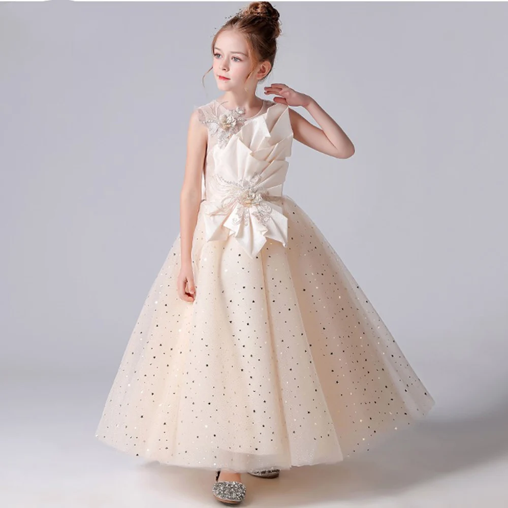 Dideyttawl Sparkly Princess Junior Bridesmaid Dress Tulle Flower Girl Dresses Girls Formal Birthday Party Gowns
Dideyttawl Sparkly Princess Junior Bridesmaid Dress Tulle Flower Girl Dresses Girls Formal Birthday Party Gowns
