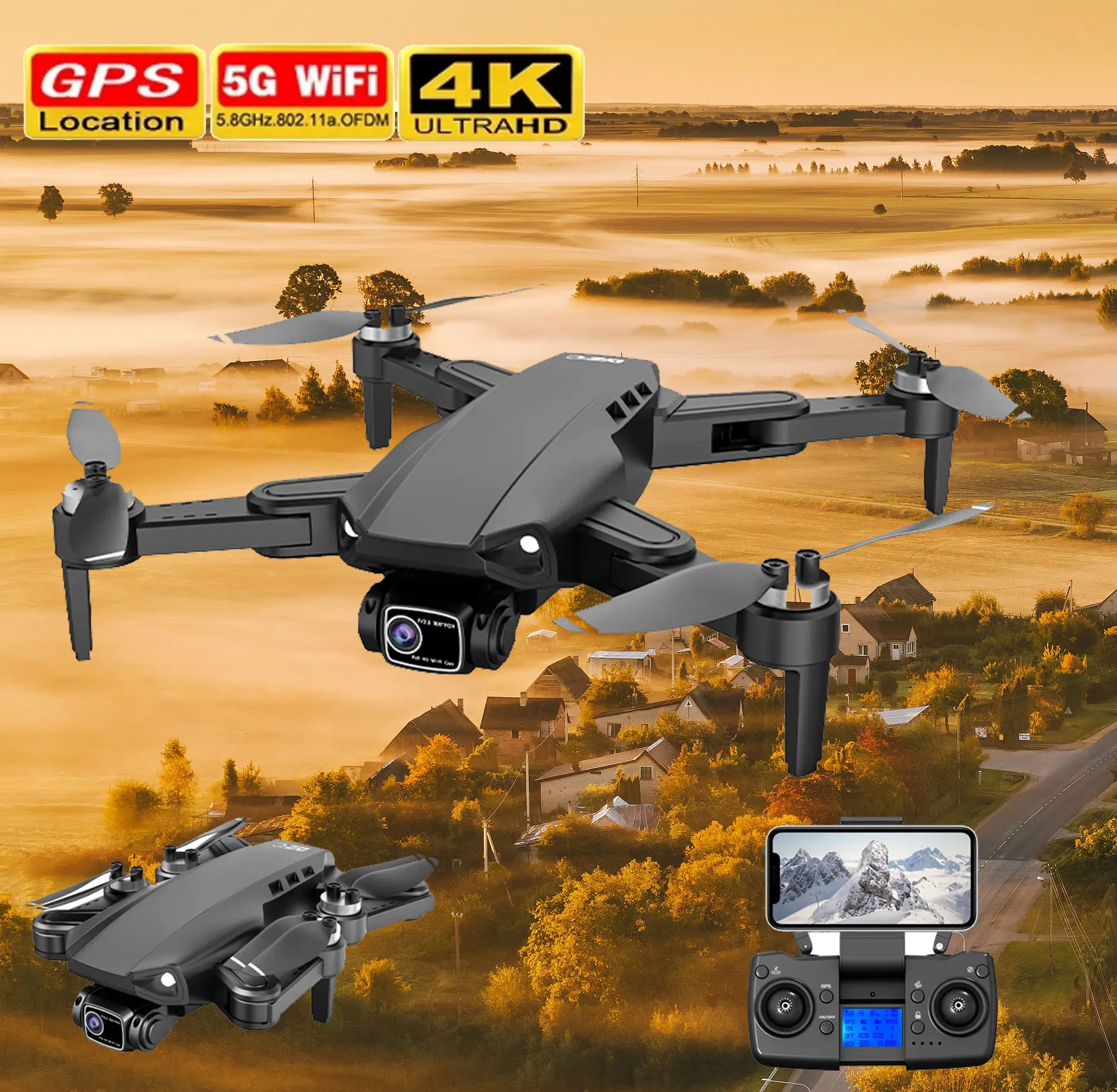 Новый L900 Pro Gps Дрон 4k Hd Двойная камера 5G Wifi бесщеточный двигатель Профессиональный Вертолет Fpv Дрон складной Rc Квадрокоптер дроны
Новый L900 Pro Gps Дрон 4k Hd Двойная камера 5G Wifi бесщеточный двигатель Профессиональный Вертолет Fpv Дрон складной Rc Квадрокоптер дроны