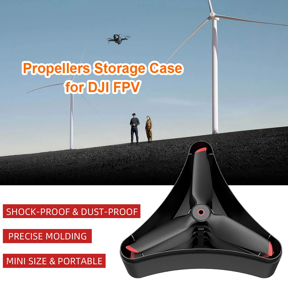 Пластиковый ящик для хранения пропеллеров DJI FPV 5328S бокс с защитой от падения